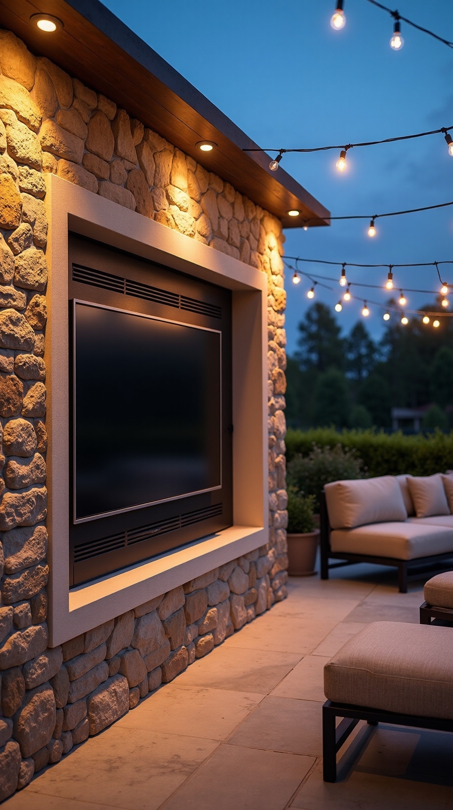 automated weatherproof smart home tv lifts