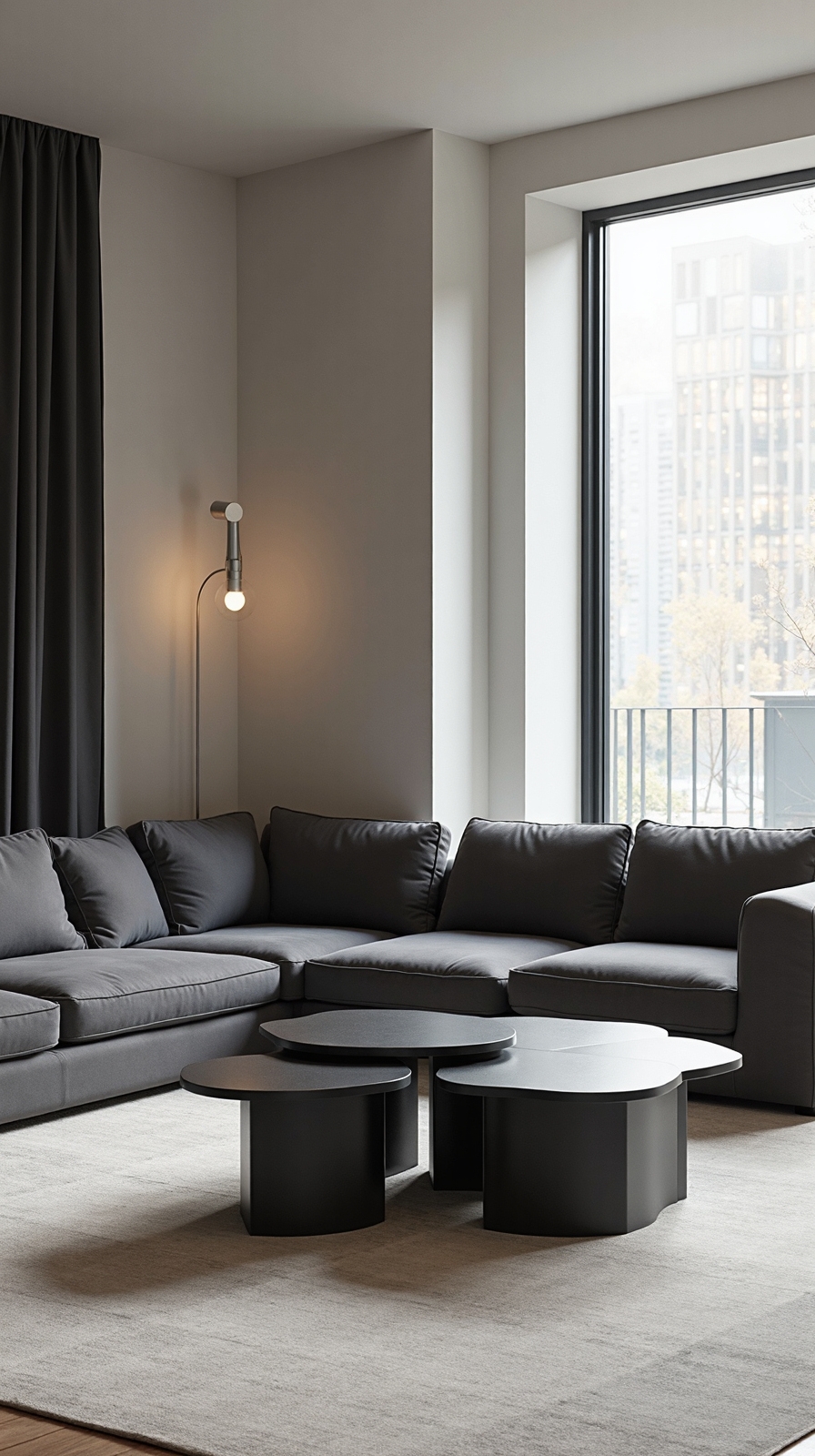 balanced asymmetry creates visual interest