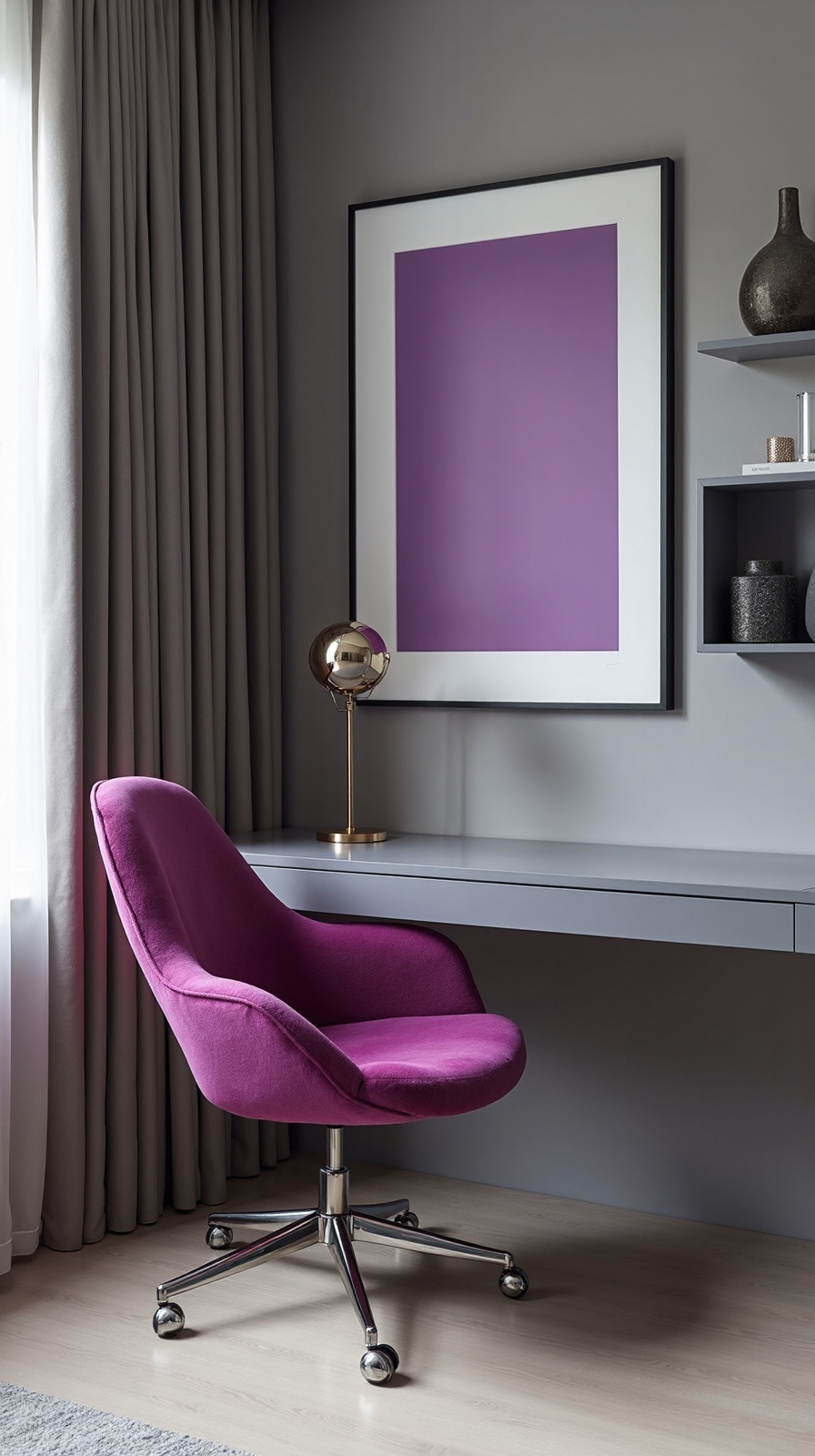 balanced contemporary minimalist vibrant