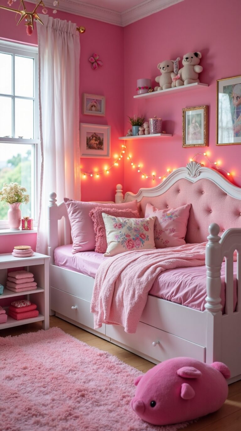 barbie themed bedroom design inspiration