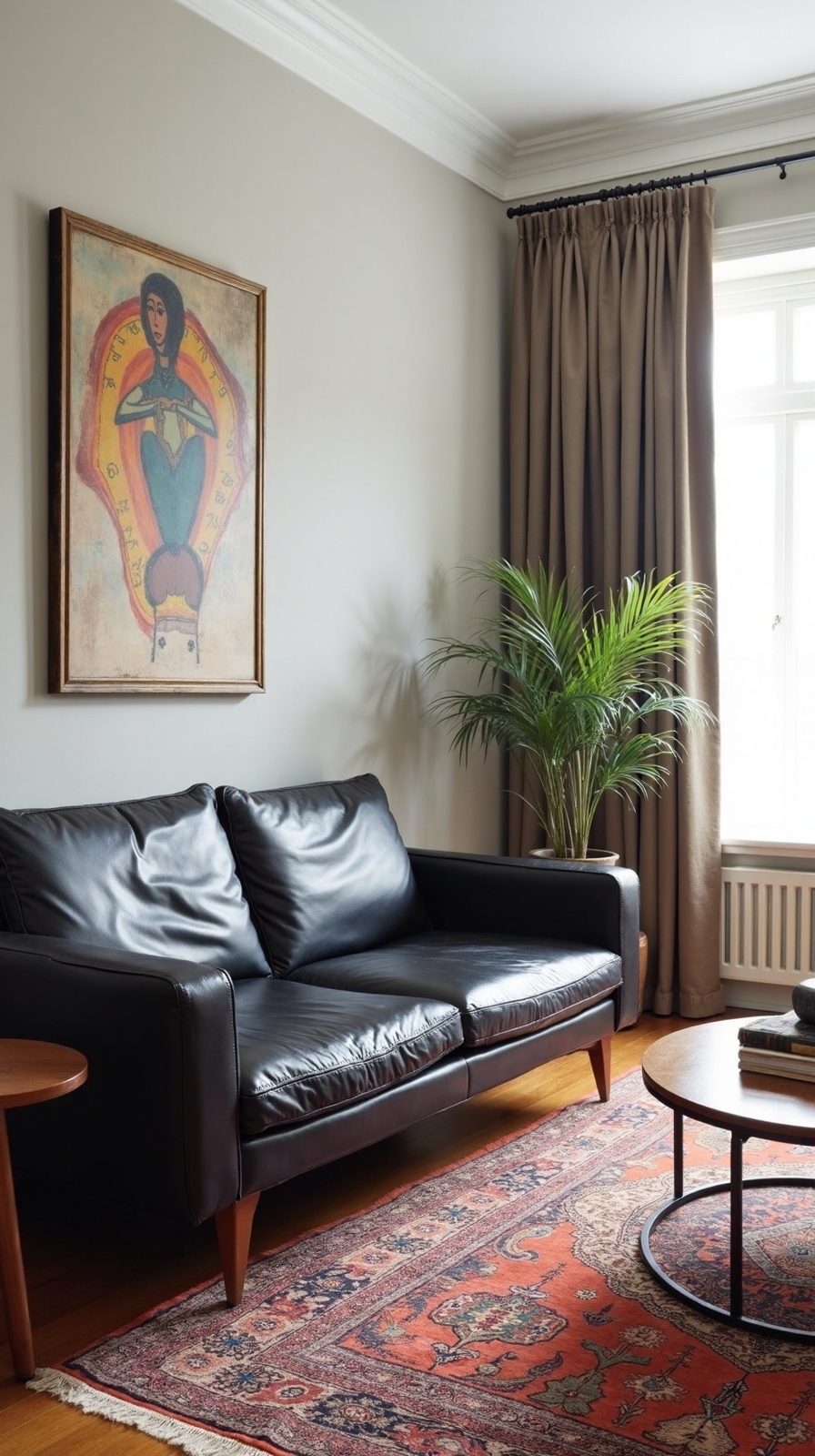 blended modern vintage furnishings eclectic appeal