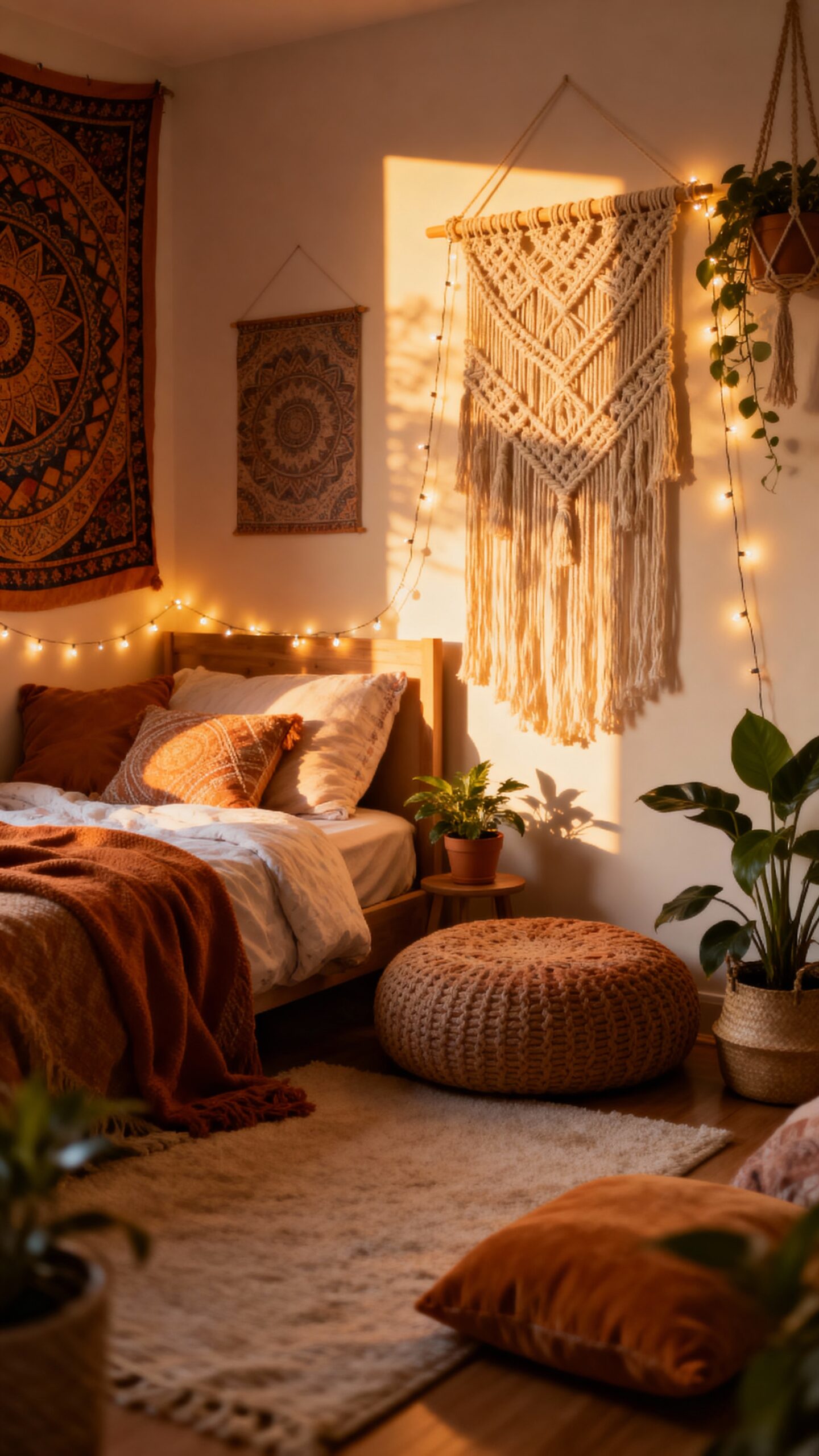 boho teen bedroom makeover ideas
