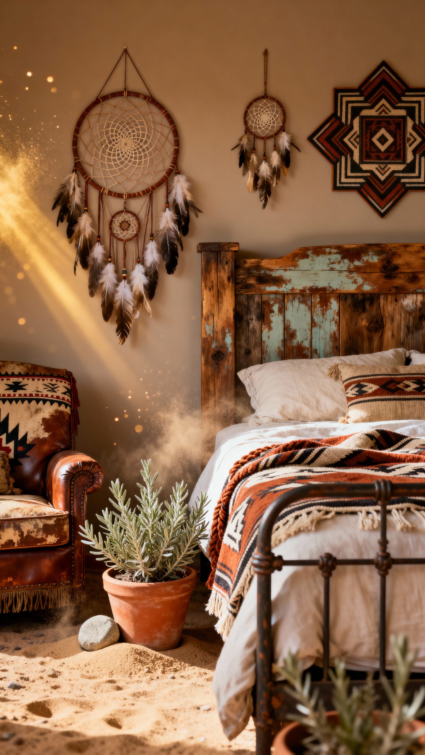 boho western dreamcatcher feathered artistry