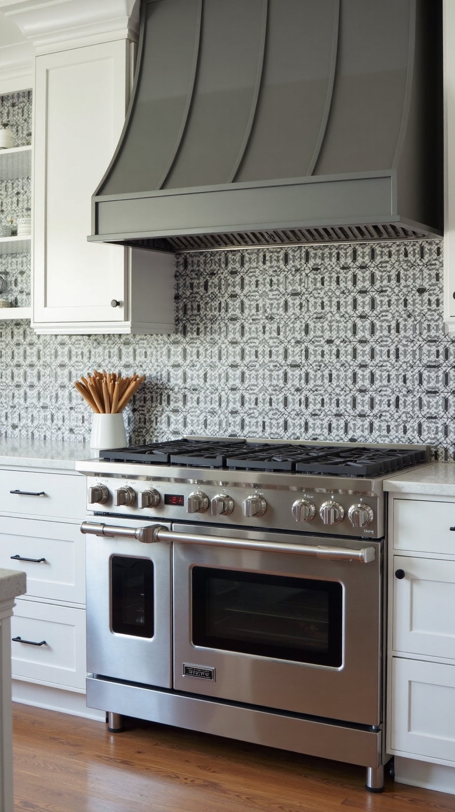bold geometric cement tiles