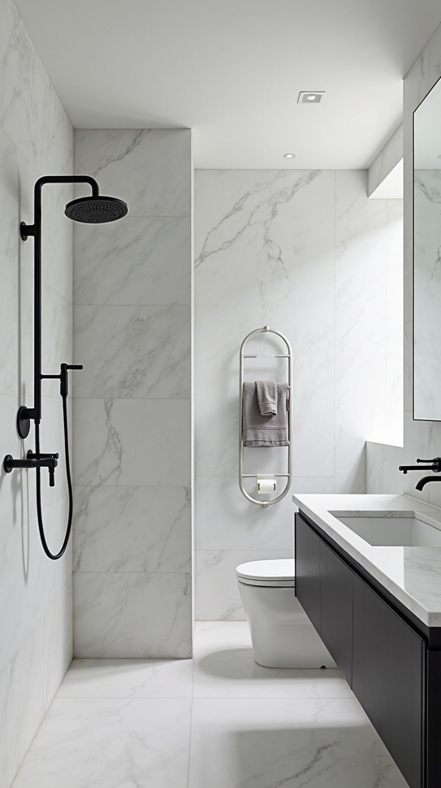 bold sophisticated bathroom fixtures