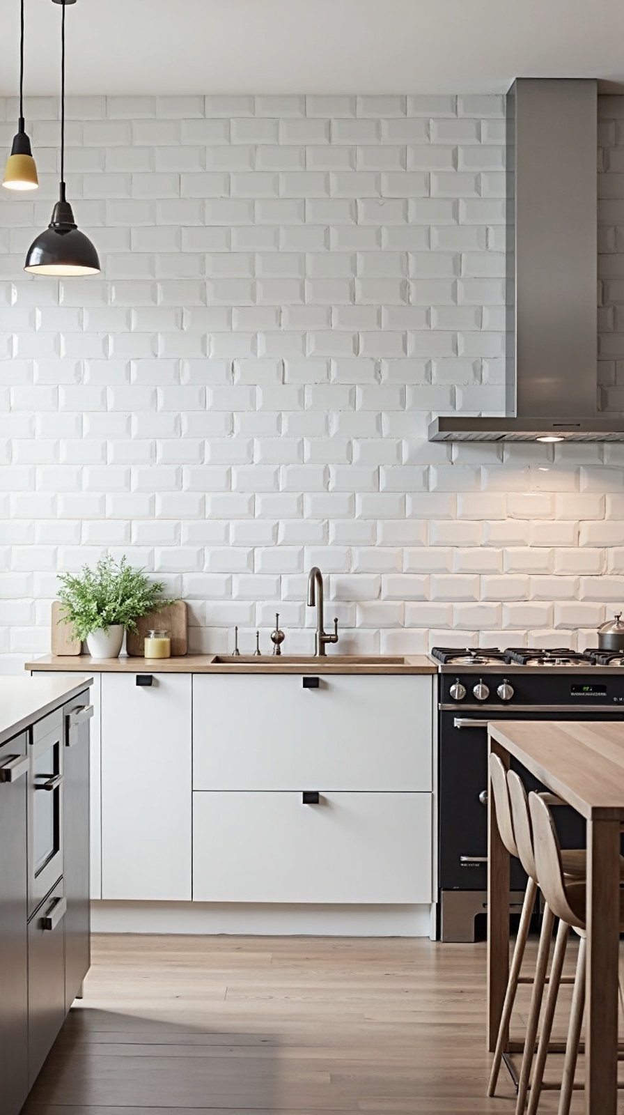 bold vertical tile statement