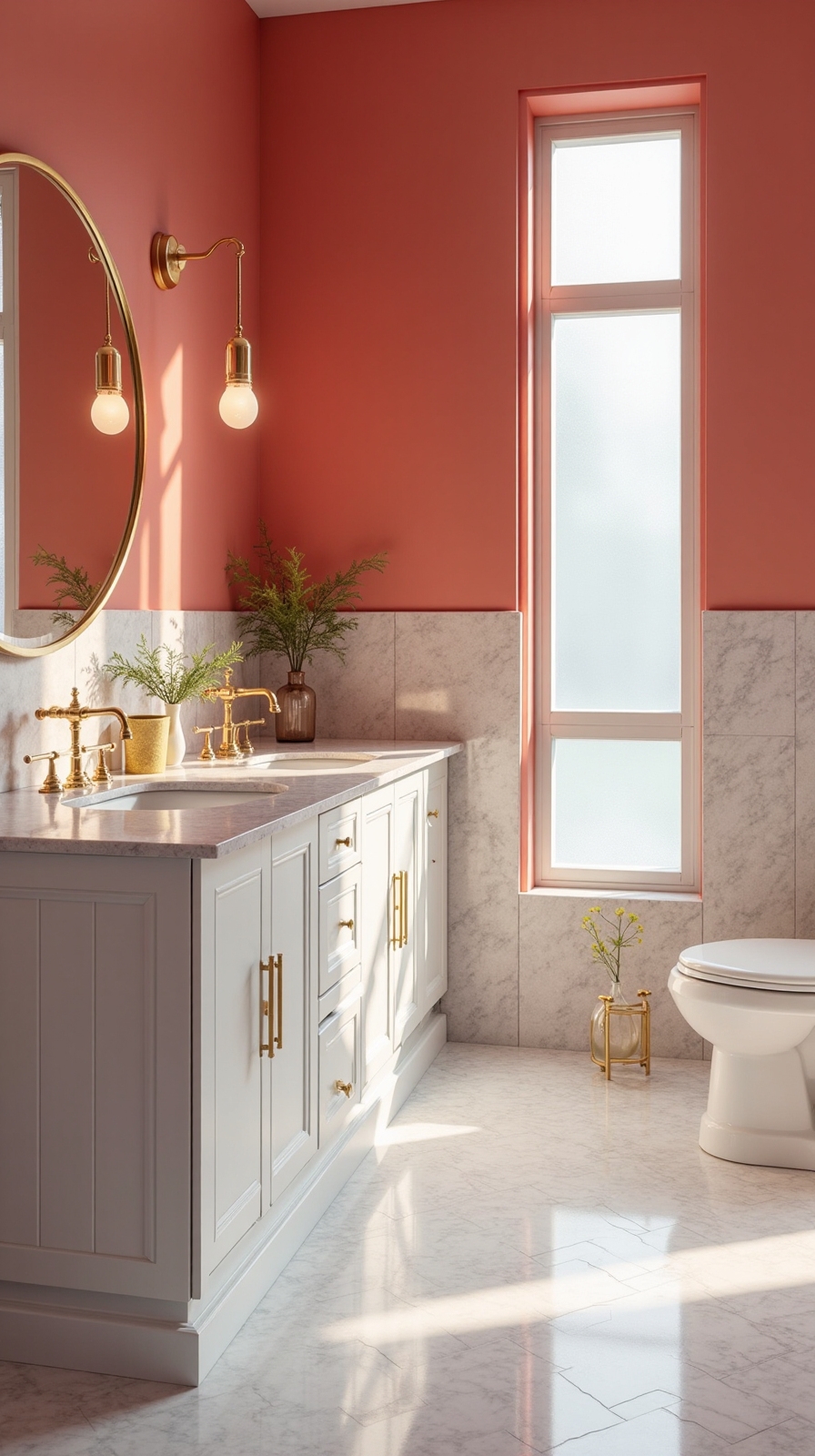 bright bathroom color ideas