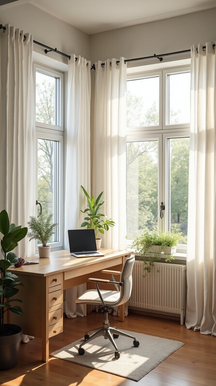 brightness boosting light colored curtain solutions