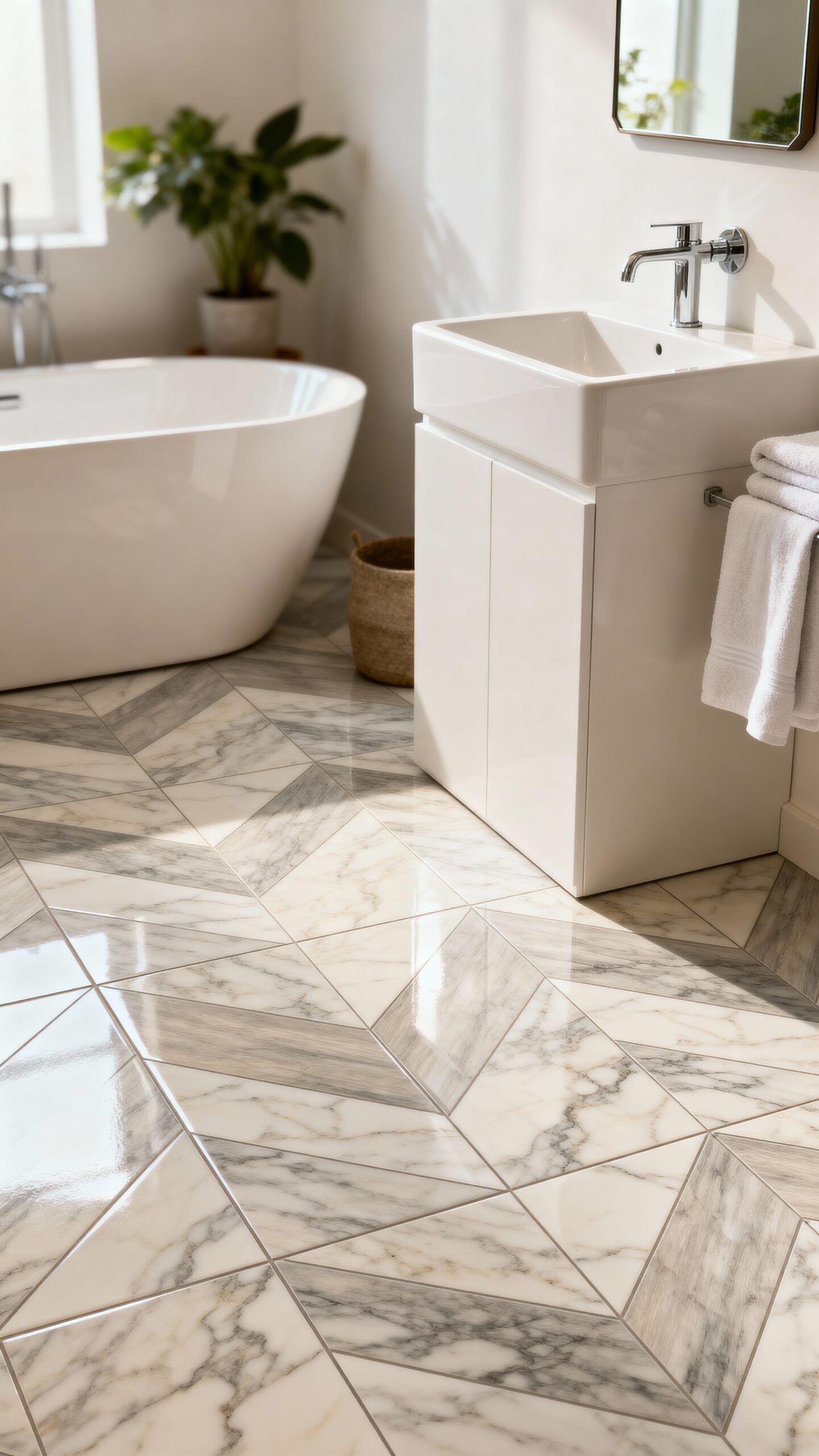 budget friendly vinyl diy flooring