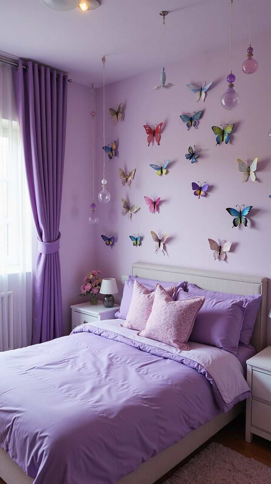 butterfly garden purple paradise