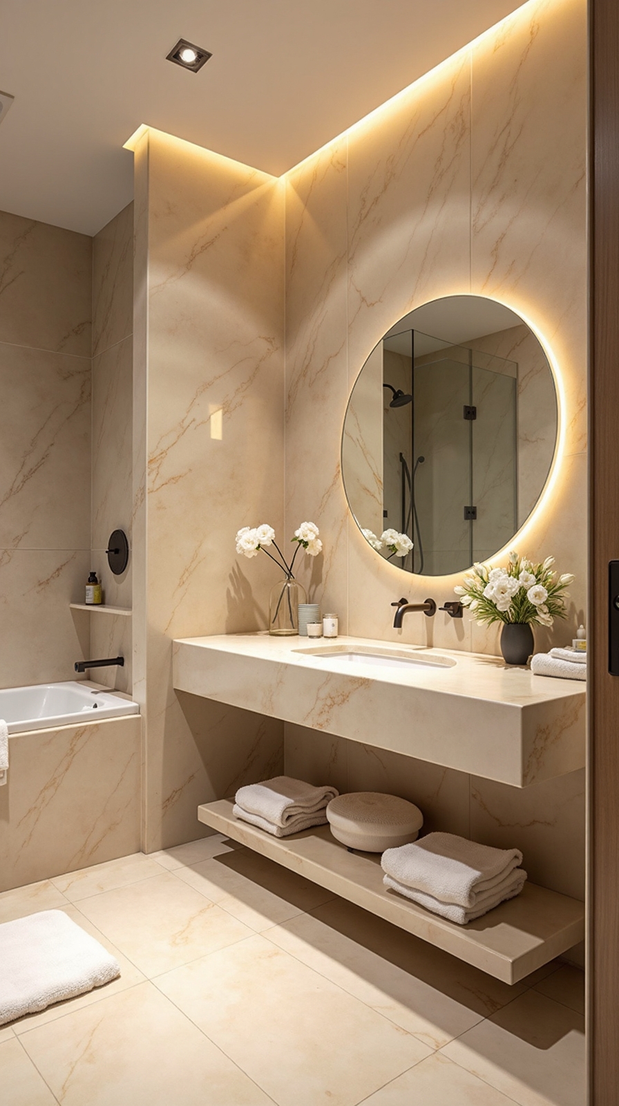 calm neutral colors promote tranquility