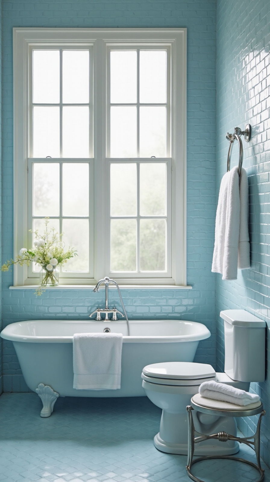 calming serene bathroom design ideas