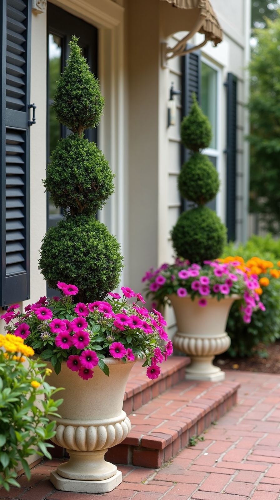 captivating layered personalized container garden display
