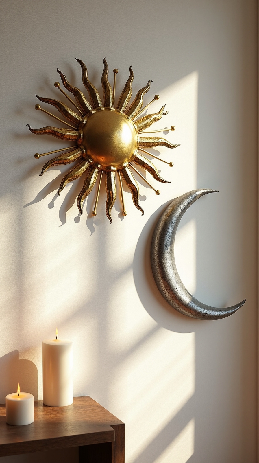 celestial solstice wall decor honoring light