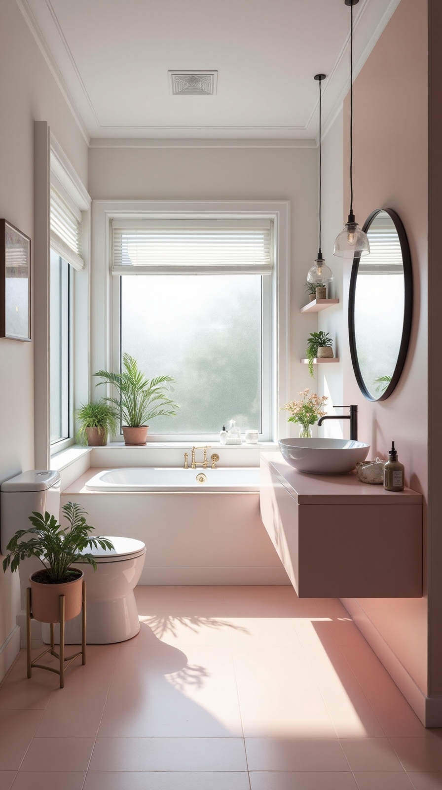 cheerful inviting bathroom ideas