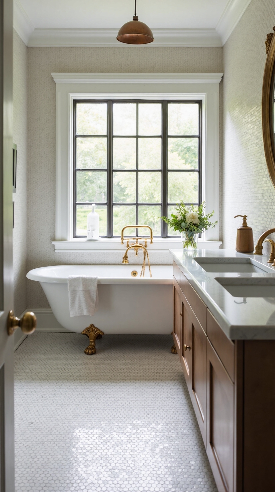 classic american bathroom charm