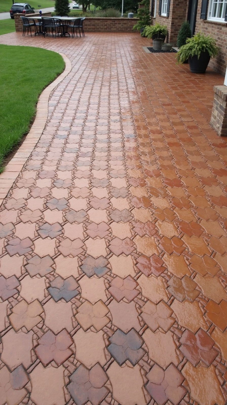 classic basket weave formation