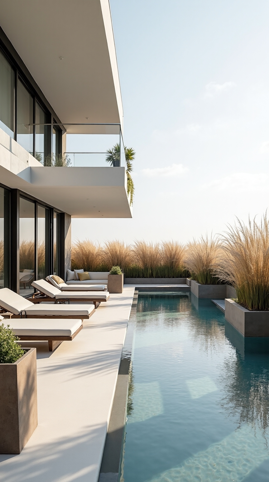 clean minimalist sophisticated sanctuary