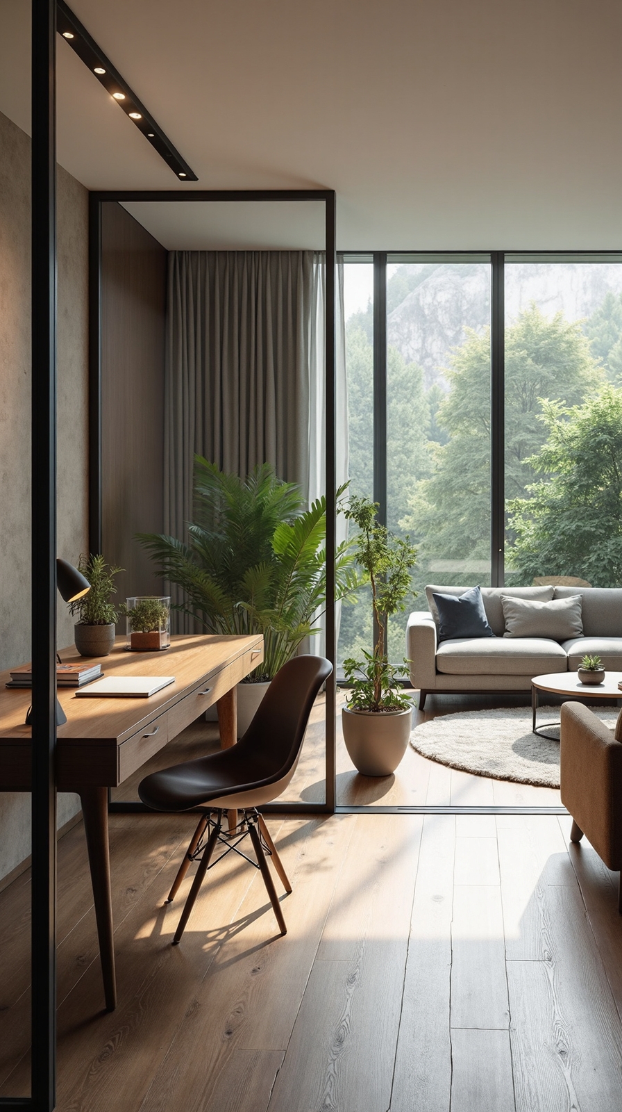 clearly separate work and home