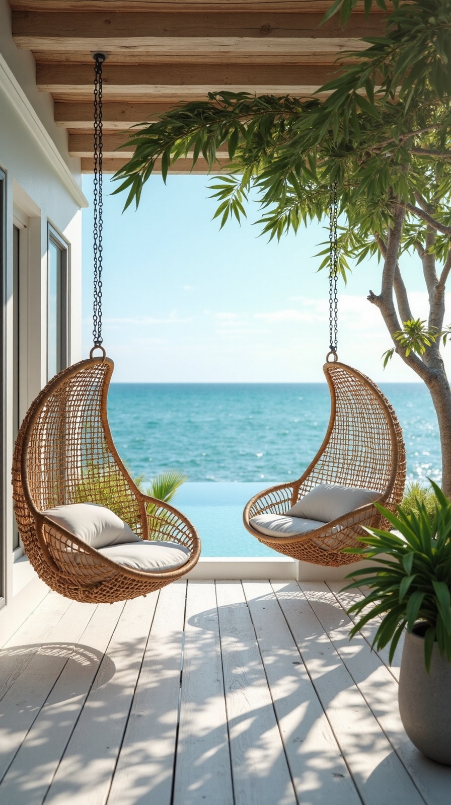 coastal hanging chairs for ultimate relaxation