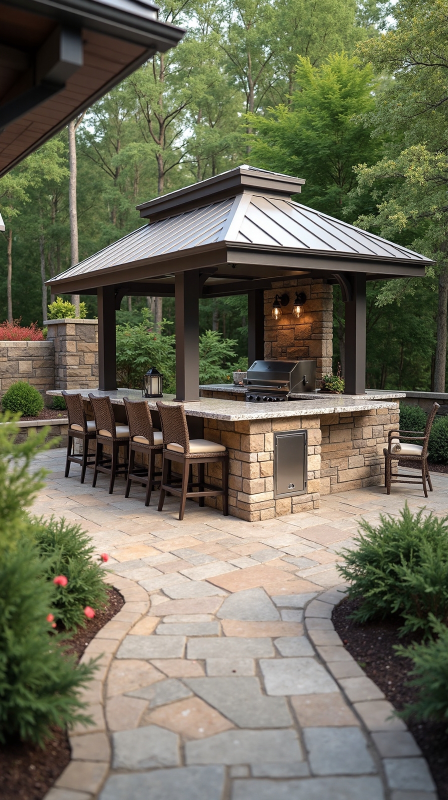collaborative accessible efficient outdoor kitchen