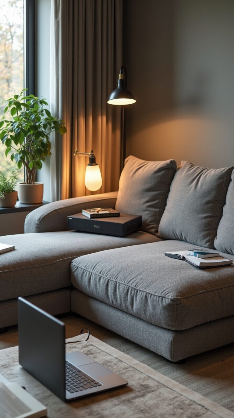 comfortable cozy multifunctional home office