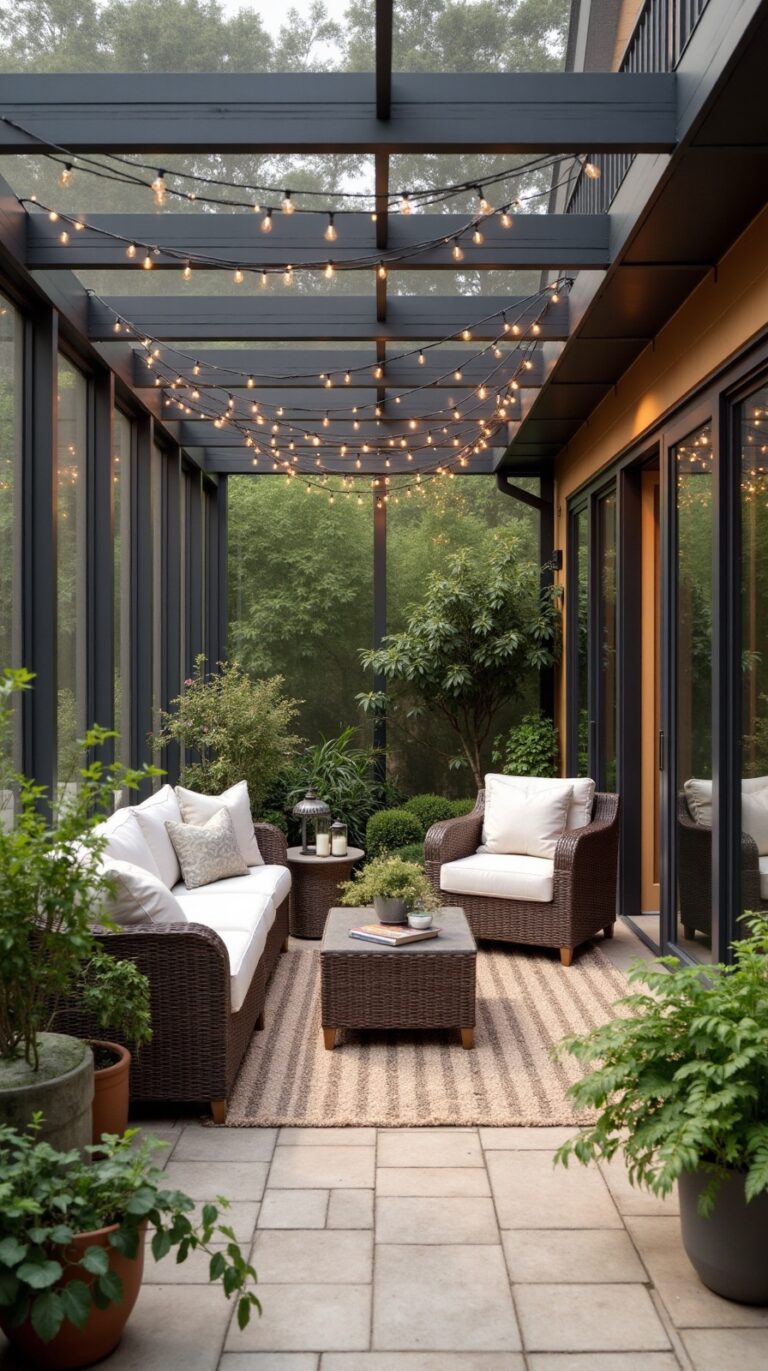 comfortable outdoor living spaces