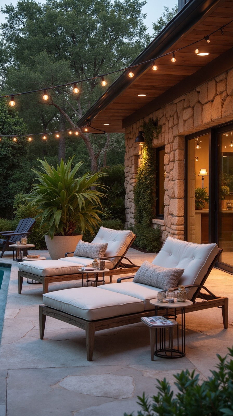 comfortable patio lounge ideas relaxation