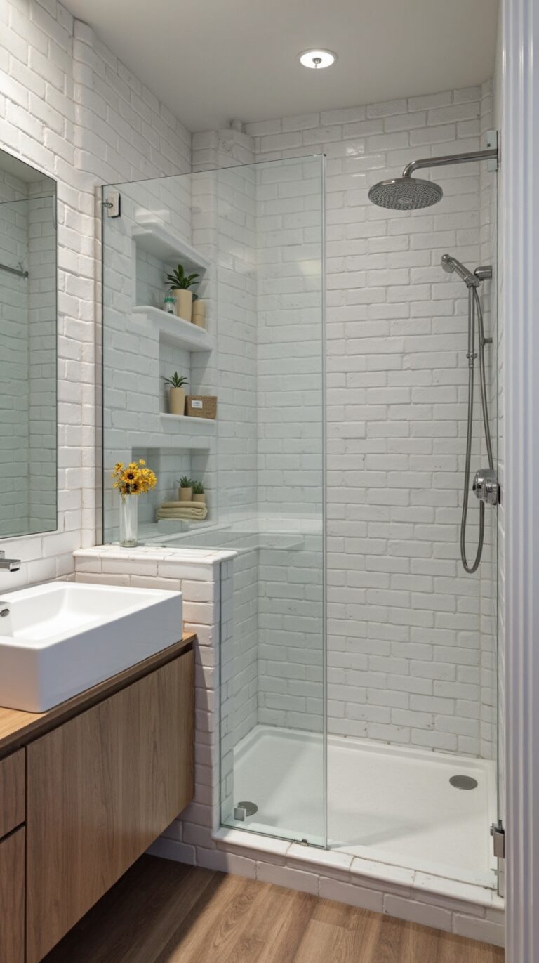 compact bathroom design maximizes space