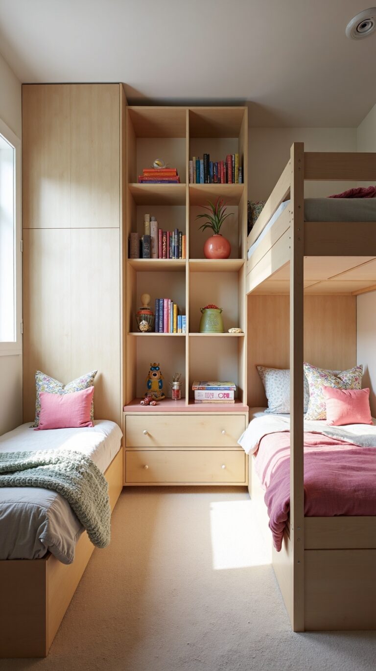 compact bedroom design for children