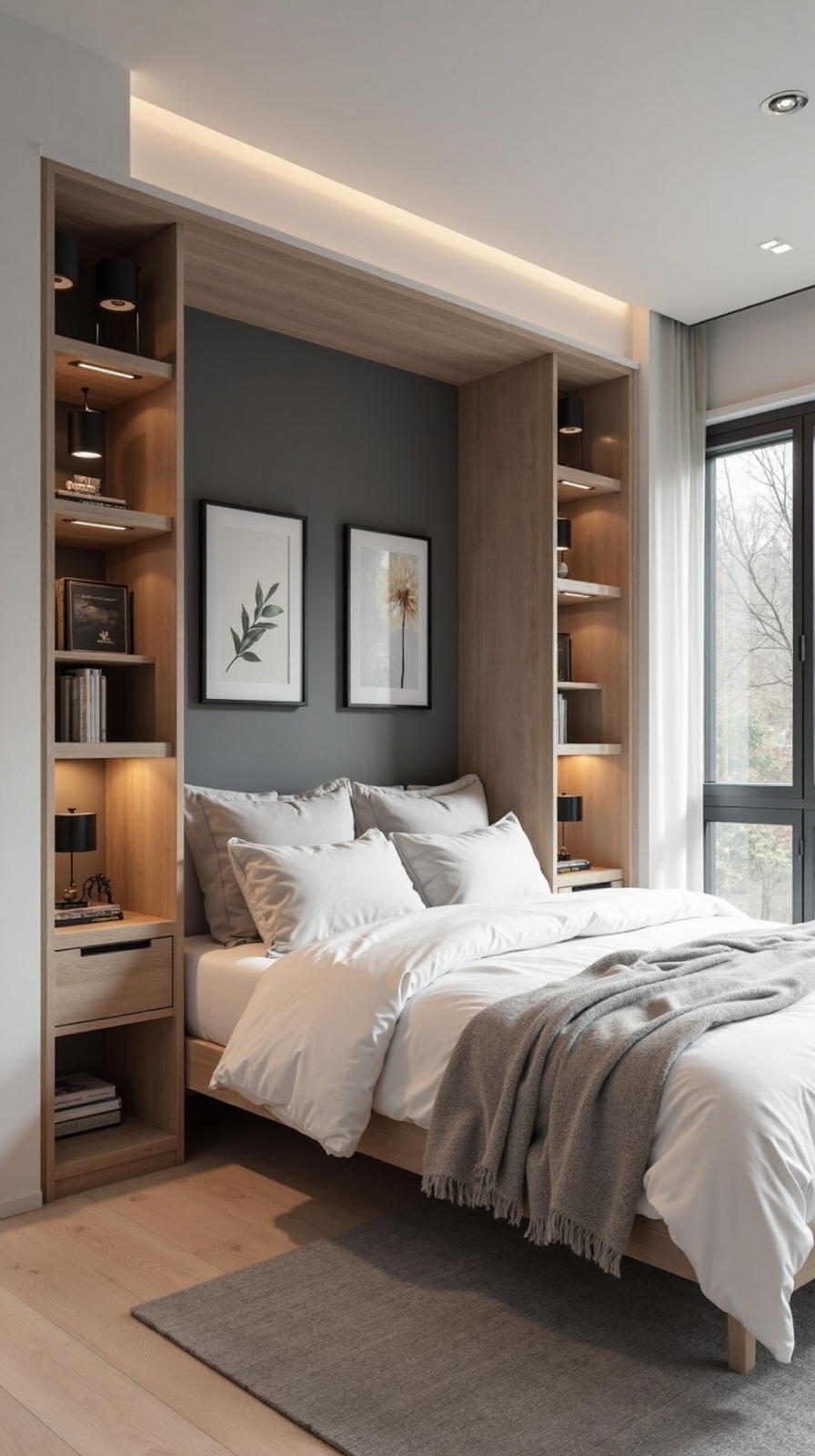 compact bedroom design inspiration