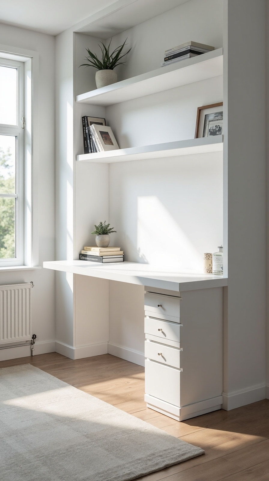 compact bright organized versatile