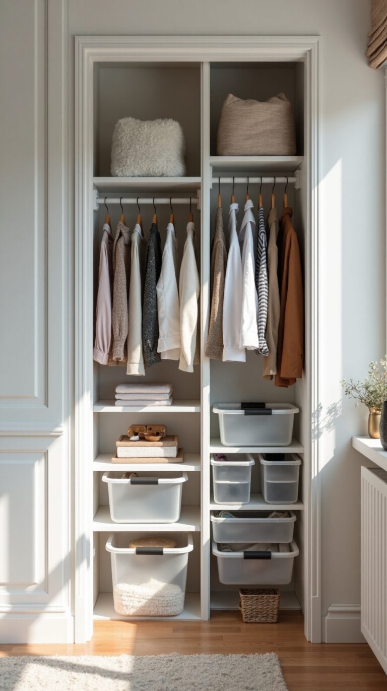 compact closet storage solutions