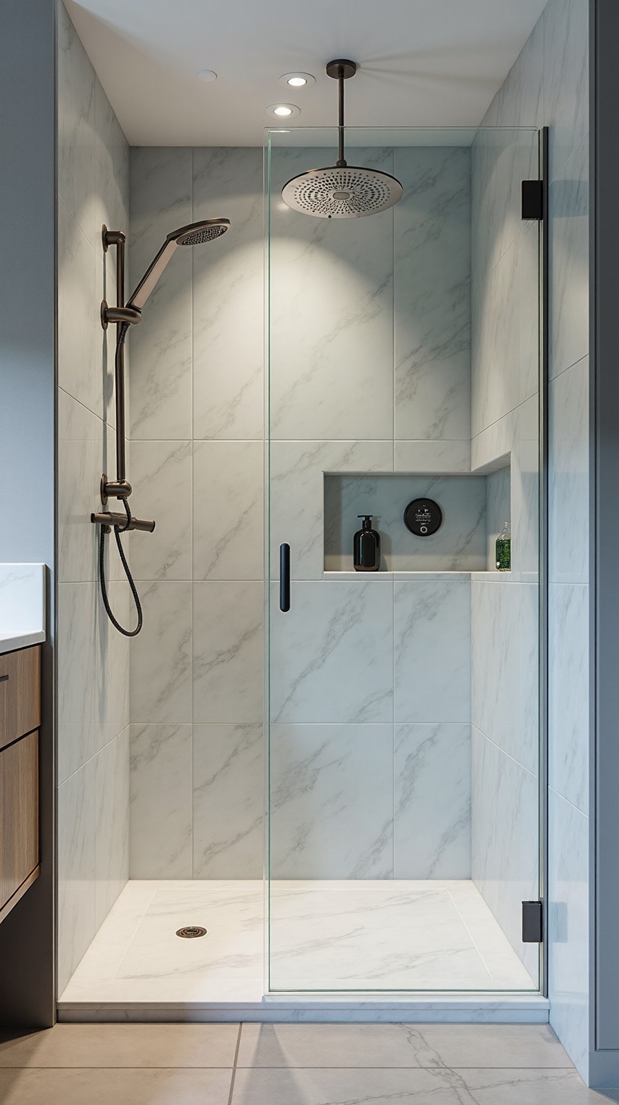 compact corner shower enclosure solutions