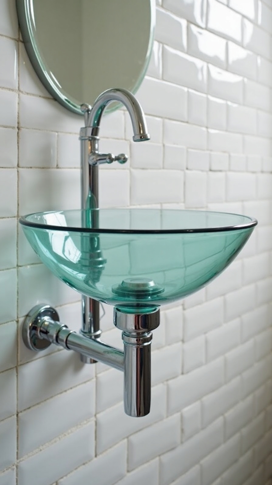 compact glass minimal floating