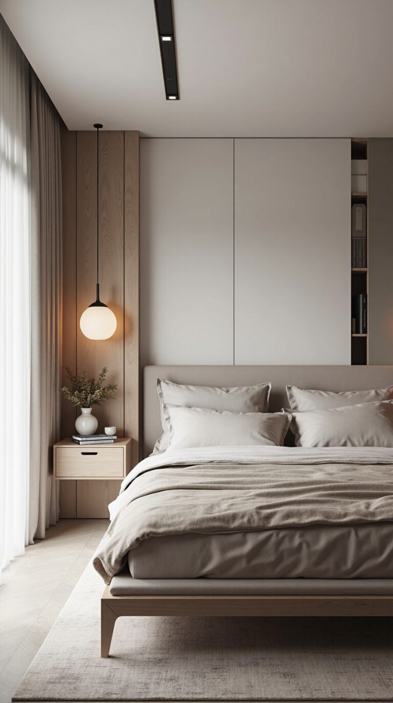 compact modern bedroom design ideas