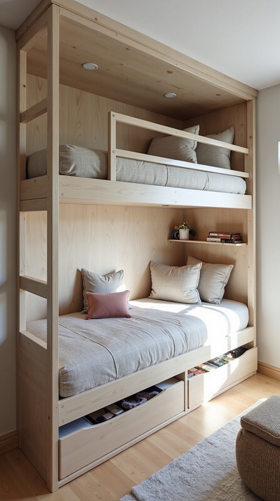 compact space maximizing bedroom decor