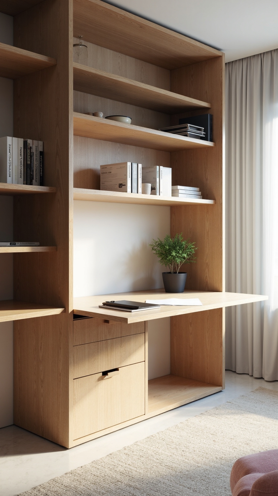 compact storage and workspace solutions