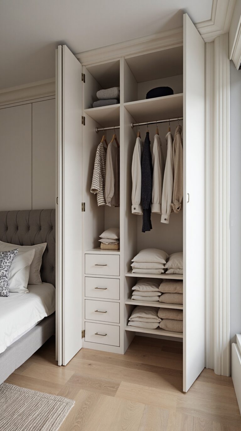 compact wardrobe storage solutions