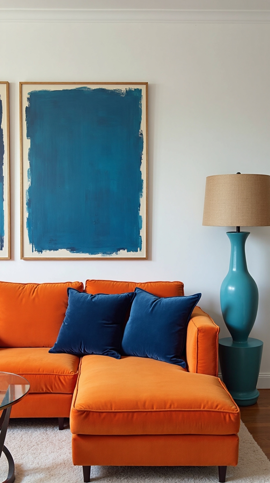 complementary color balance harmonious living space