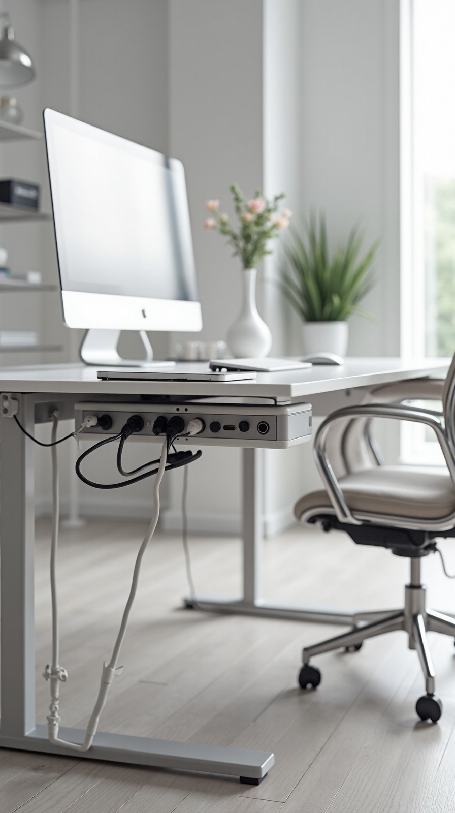 conceal and organize cable clutter