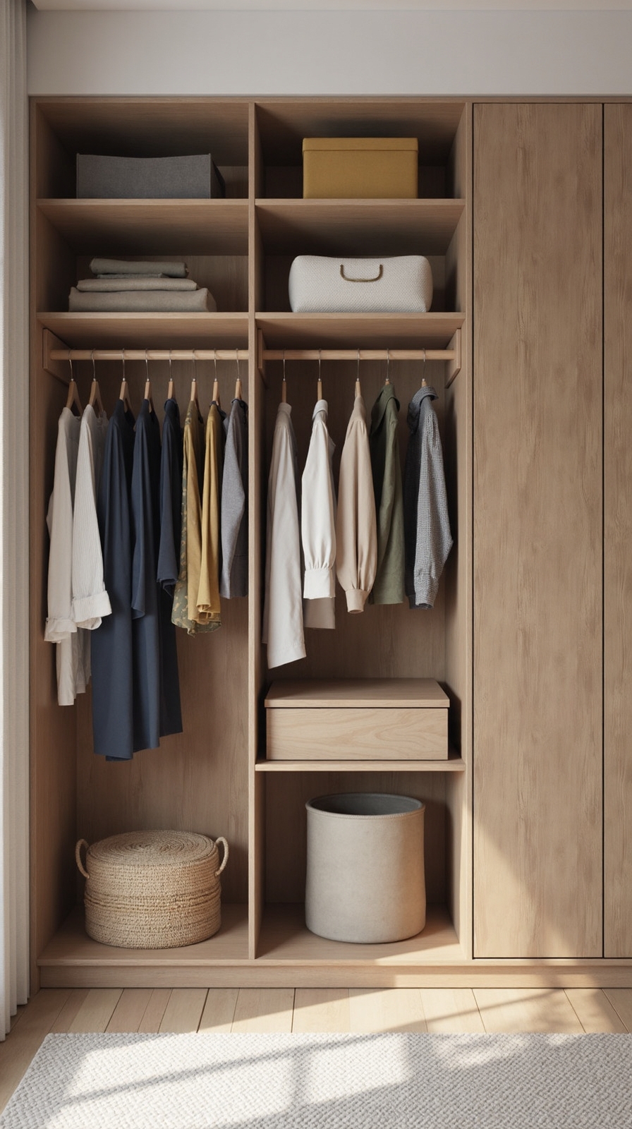 concise capsule wardrobe organized sanctuary
