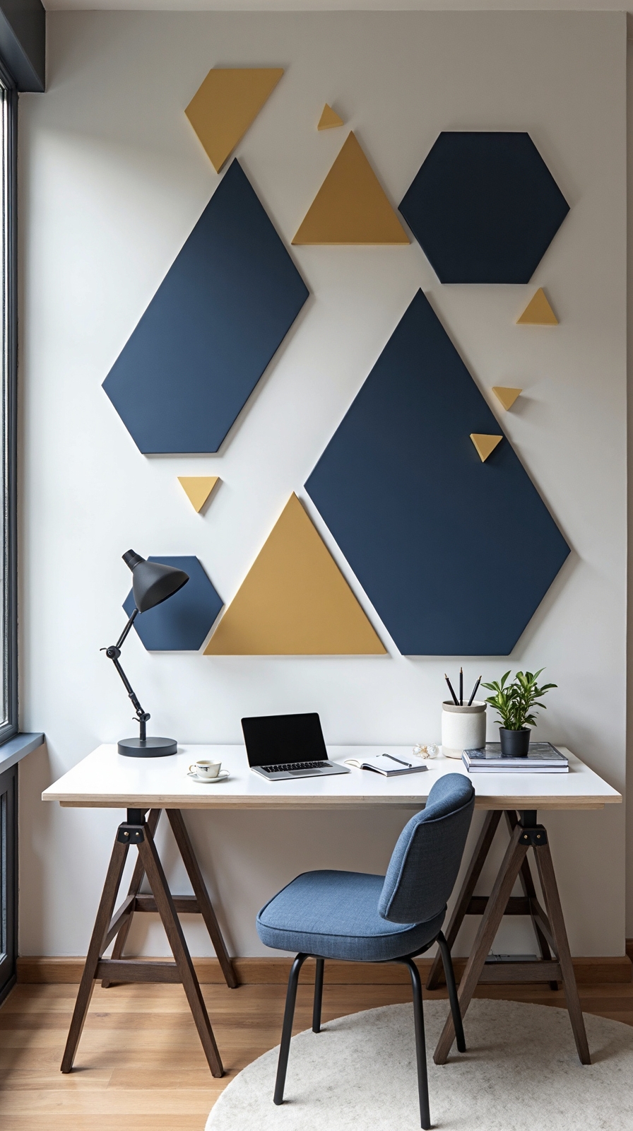 contemporary geometric decor