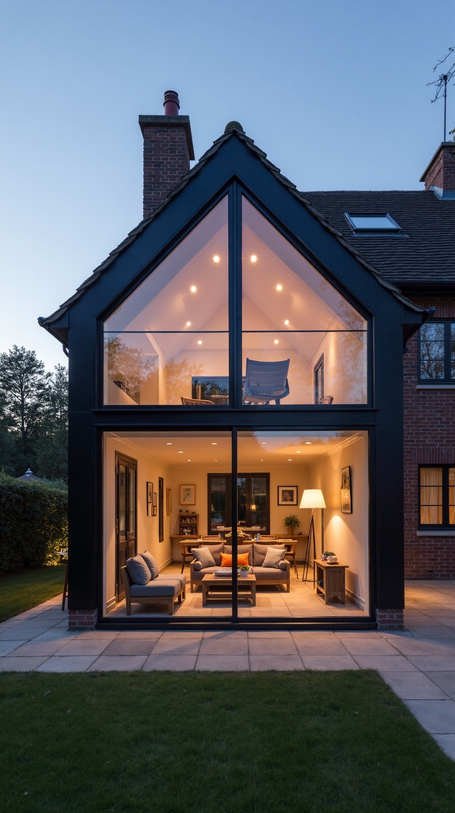 contemporary glass box extensions
