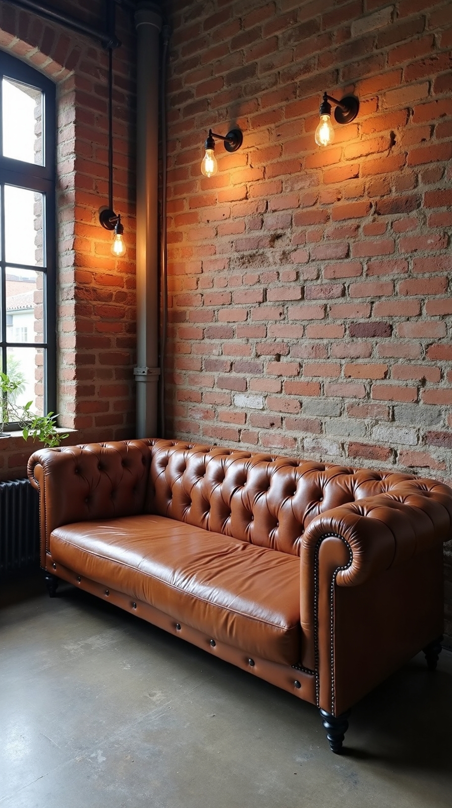 contemporary industrial chic decor