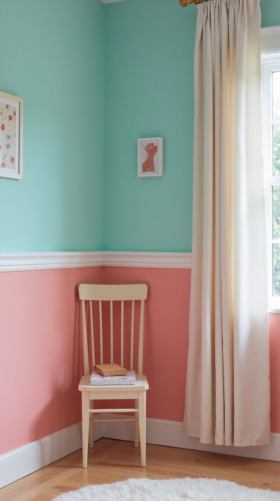 contrast enhancing visually impactful division delineating color complementary