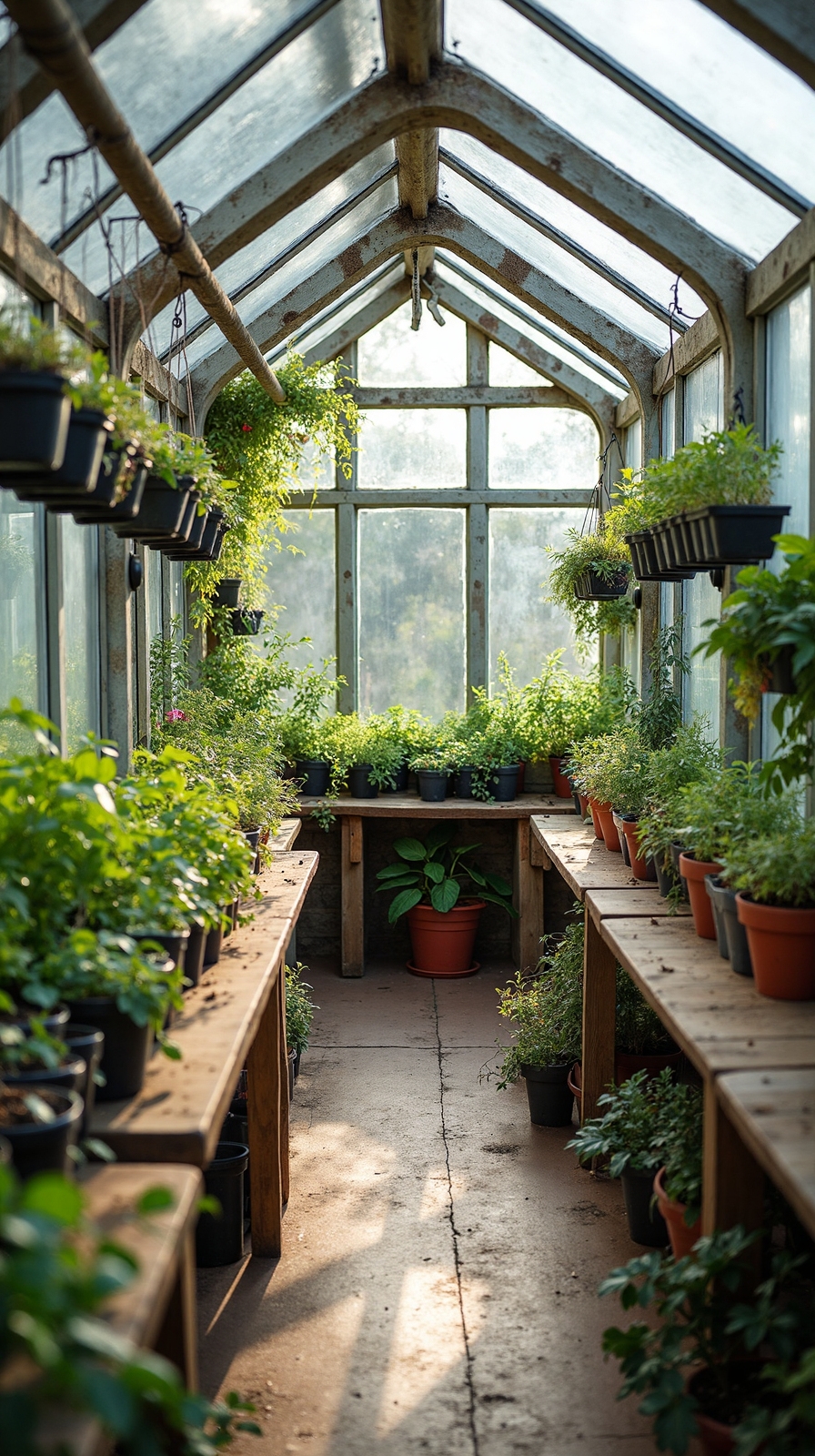 controlled adaptable versatile self sufficient greenhouse