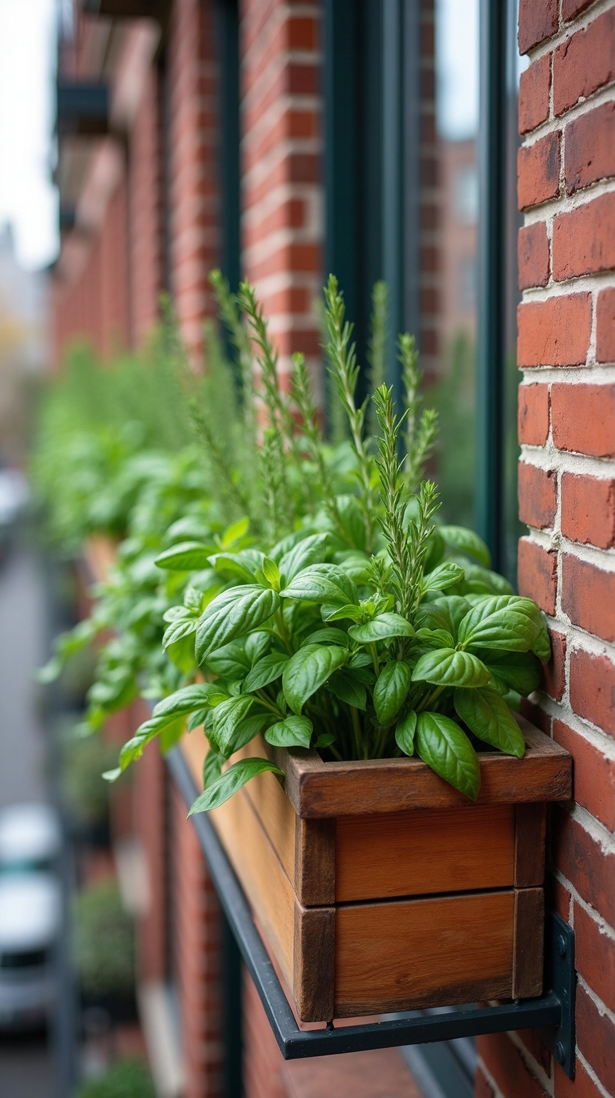 convenient self watering herb garden window boxes