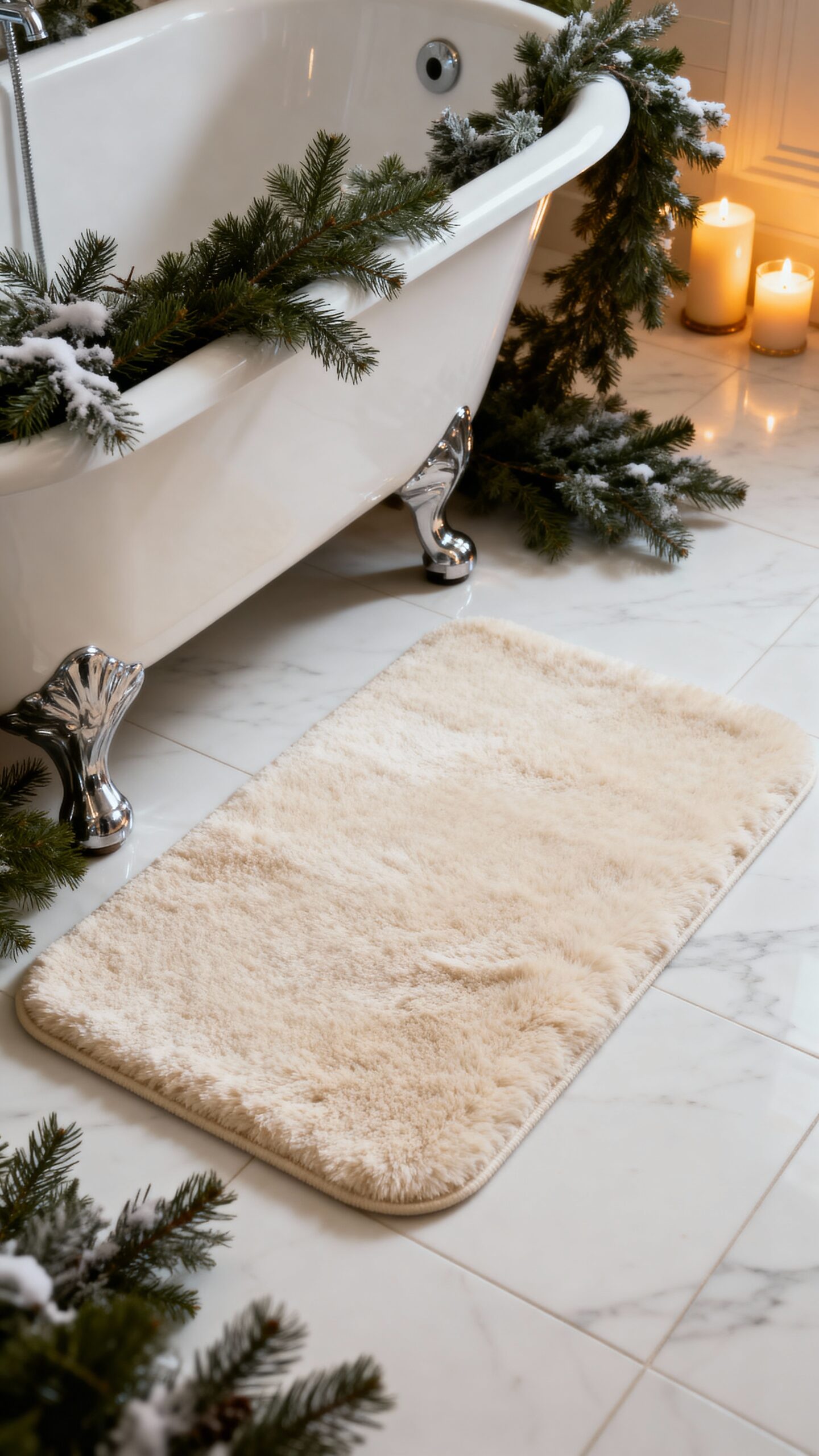 cozy bathroom floor comforts awaits