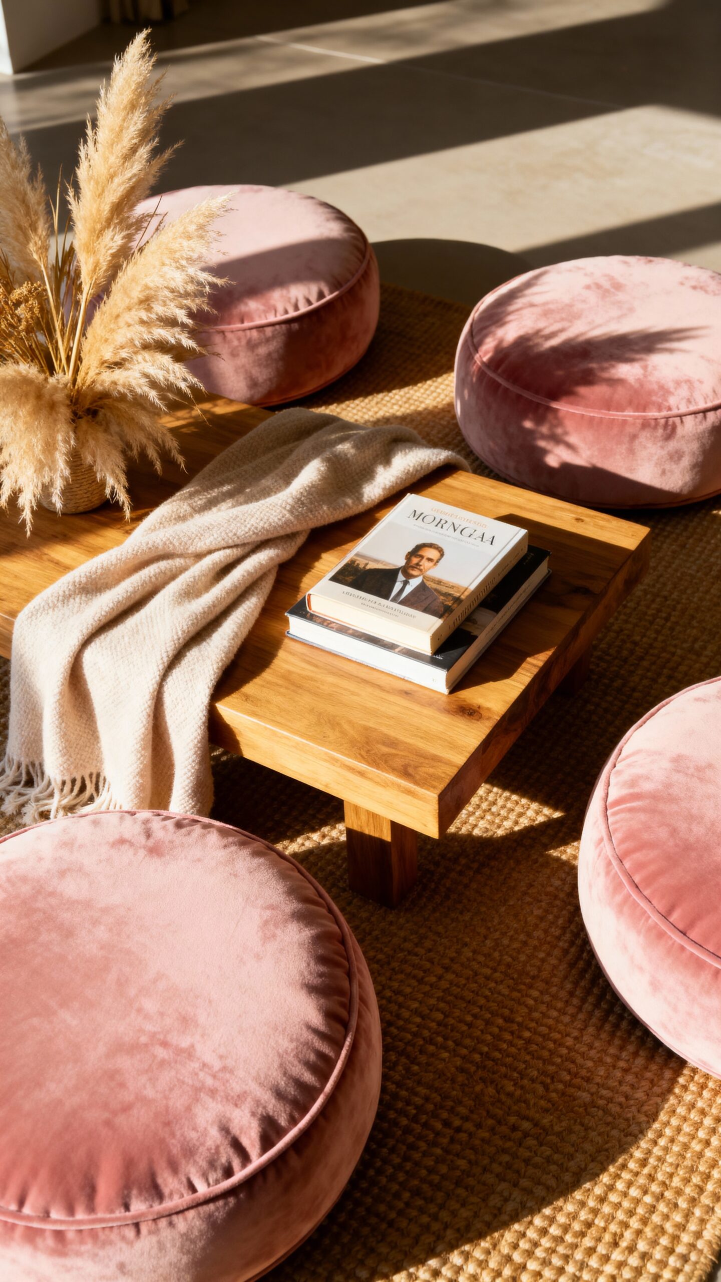 cozy bohemian reading sanctuary